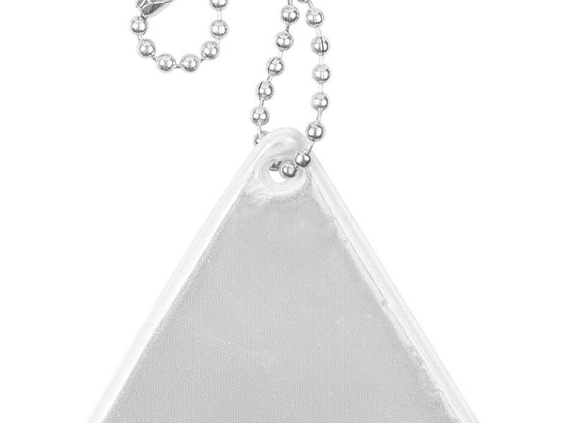 Светоотражатель Spare Care, треугольник, серебристый