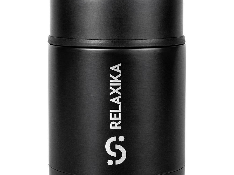 Термос для еды Relaxika 700, черный