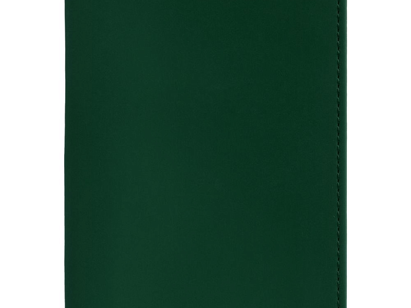 Обложка для паспорта Shall, зеленая