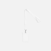 Лента для бейджа Pin, белая