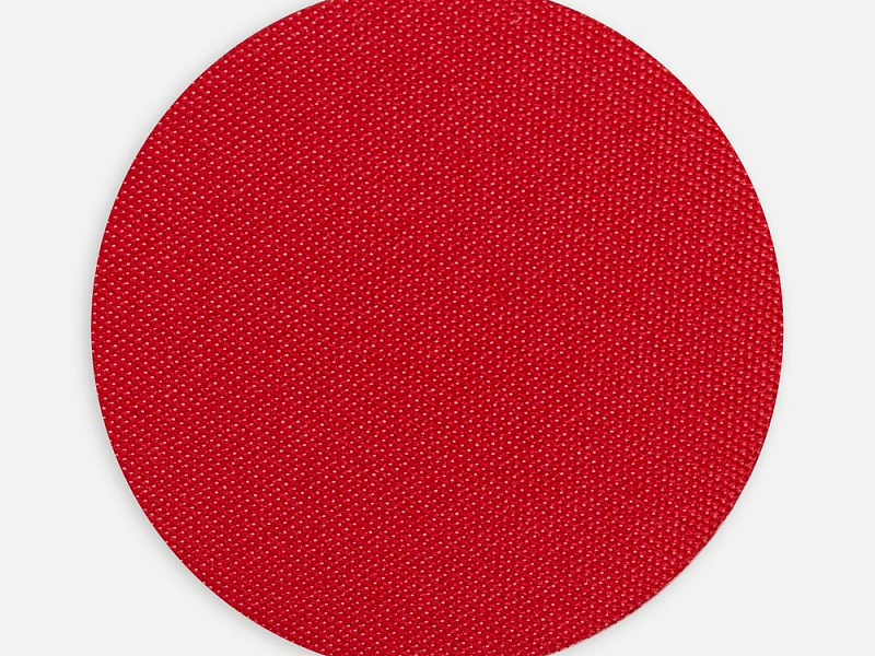Наклейка тканевая Lunga Round, M, красная