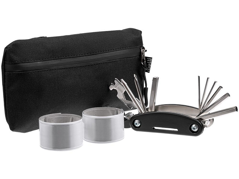 Набор велосипедиста BikeKit, малый, серебристый