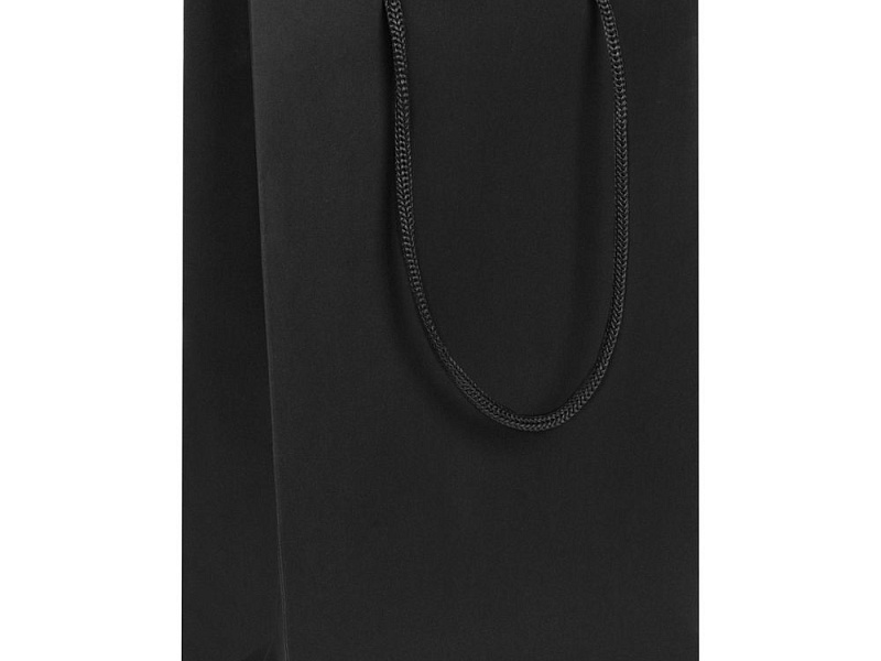 Пакет бумажный Waski S, черный