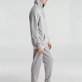 Толстовка с капюшоном унисекс Hoodie, серый меланж