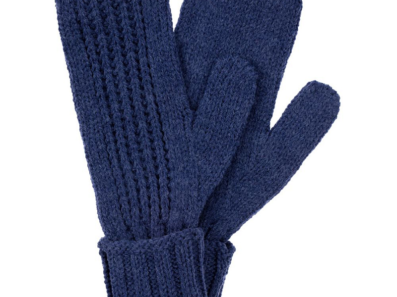 Варежки Nordkyn, синий меланж