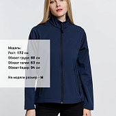 Куртка софтшелл женская Race Women темно-синяя