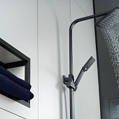 Полотенце Farbe, большое, синее