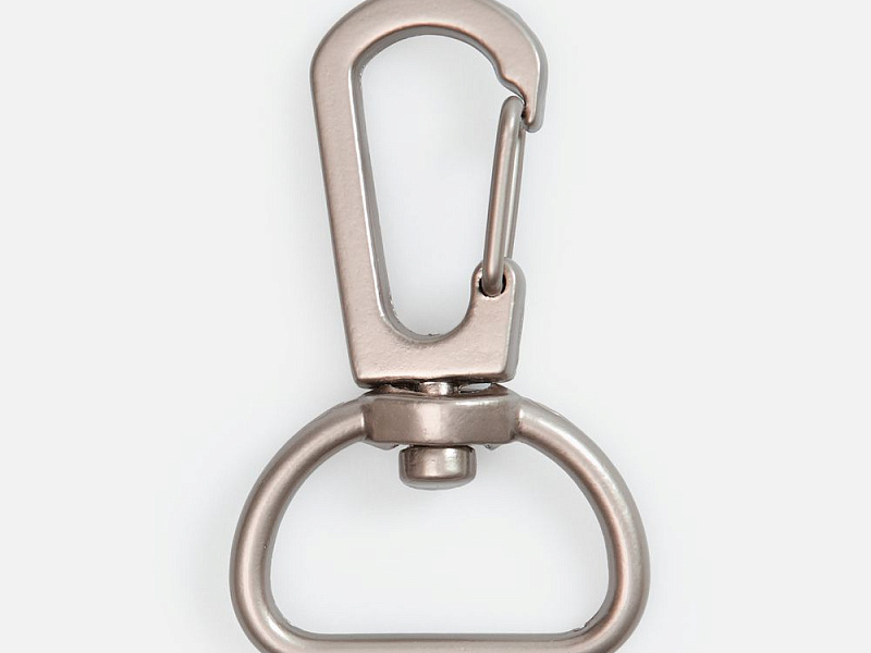 Застежка-карабин Snap Hook, M, серебристая