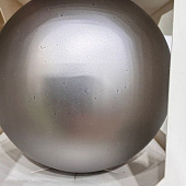 Оформительский шар Finery, 8 см, матовый серебристый