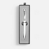 Ручка шариковая Bolt Soft Touch в футляре, белая