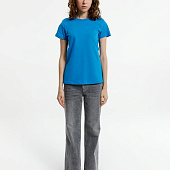 Футболка женская T-bolka Lady, бирюзовая