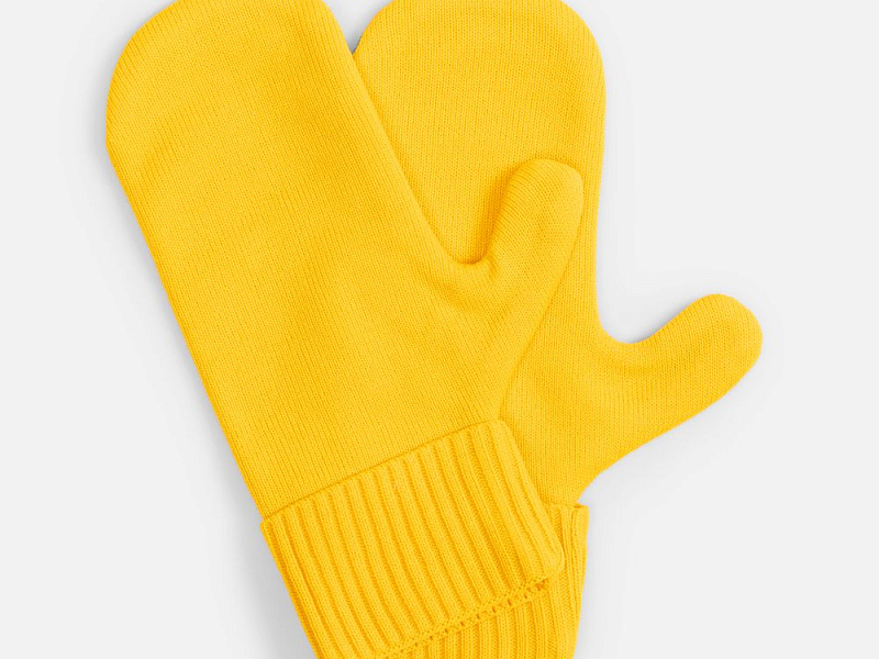Варежки Yong, желтые