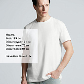 Футболка унисекс T-Bolka 160, белая (белоснежная)