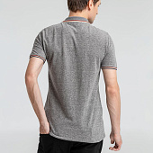 Рубашка поло мужская Paname Men, черный меланж