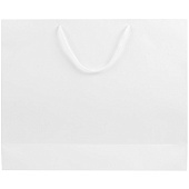 Пакет бумажный «Блеск», большой, белый