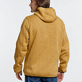 Куртка с капюшоном унисекс Gotland, горчичная