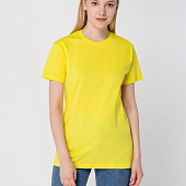 Футболка унисекс T-Bolka 160, желтая