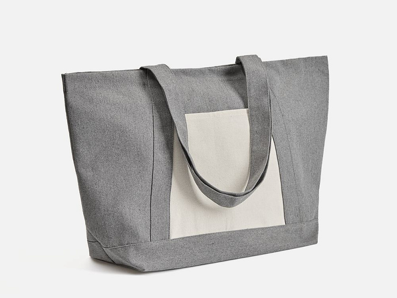 Шопер Shophop, серый с неокрашенным