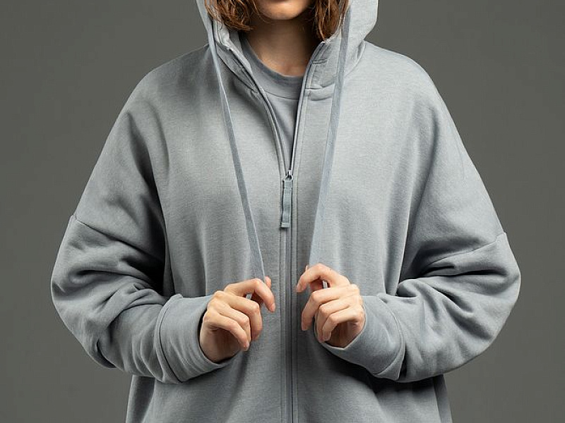 Толстовка унисекс H3, серая