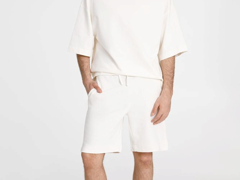 Шорты J3, молочно-белые