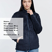 Куртка унисекс Finch, темно-синяя (navy)