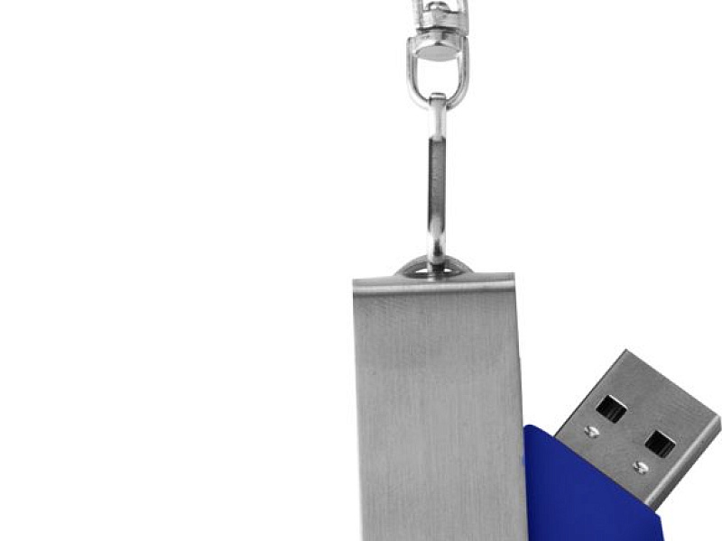 Флешка Double Twist 16 Гб синяя