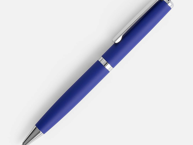 Ручка шариковая Inkish Chrome в футляре, синяя