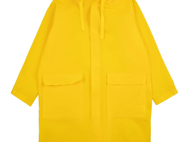 Дождевик детский RainDrop Kids, желтый