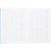 Ежедневник New Factor Metal, голубой