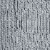 Плед Slumberland, серебристо-серый меланж