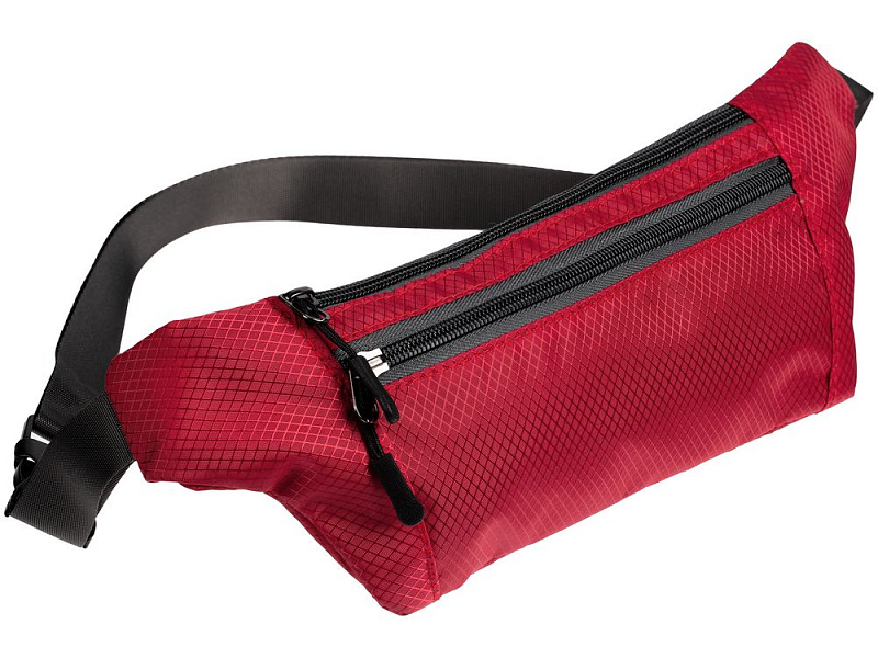 Спортивная поясная сумка Run for Fun, красная