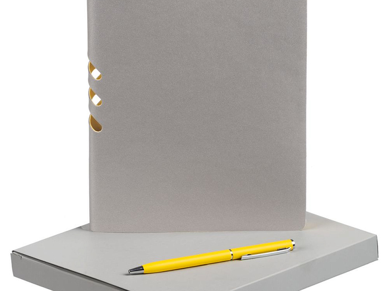 Набор Flexpen, серебристо-желтый