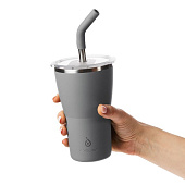 Термостакан Sapporo, серый