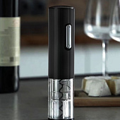 Электрический штопор с ножом для фольги Wine Diesel, черный