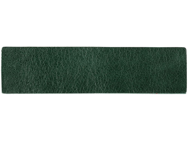 Лейбл кожаный Pasek, S, зеленый