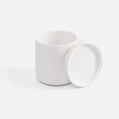 Беспроводное зарядное устройство с подогревом кружки Hot Task, белое