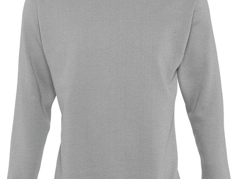 Толстовка New Supreme 280, серый меланж