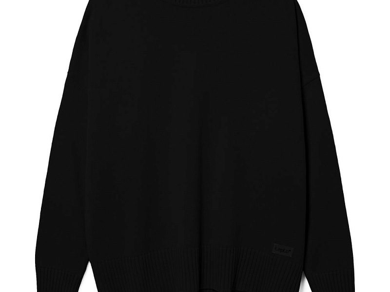 Джемпер оверсайз унисекс Stated в сумке, черный