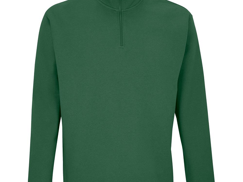 Толстовка унисекс Conrad, темно-зеленая