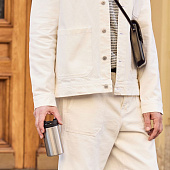 Термостакан Canella, серебристый