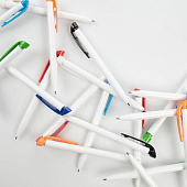 Ручка шариковая Favorite, белая с синим