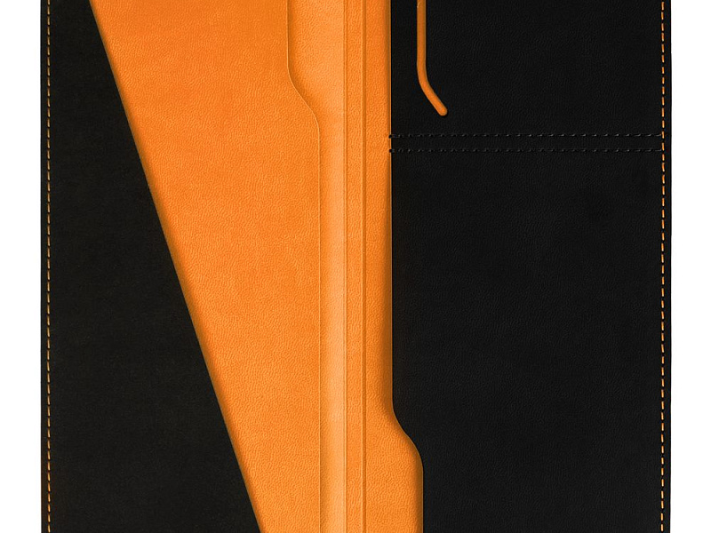 Дорожный органайзер Multimo, черный с оранжевым