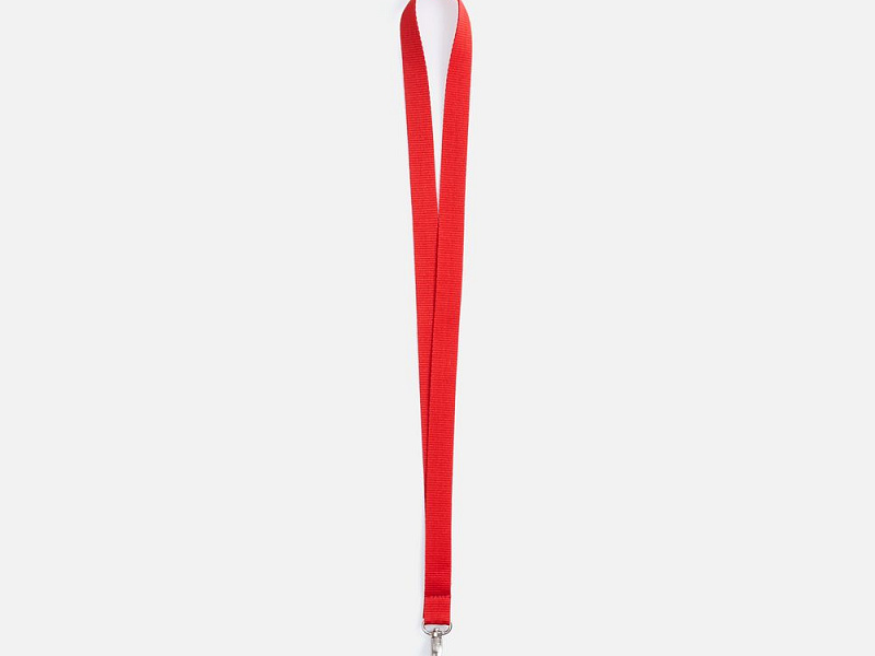 Лента для бейджа Pin, красная