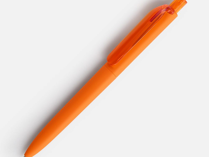 Ручка шариковая Prodir DS8 PRR-T Soft Touch, оранжевая