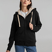 Толстовка унисекс на молнии Sherpa 280, черная