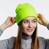 Шапка Urban Flow, салатовый неон