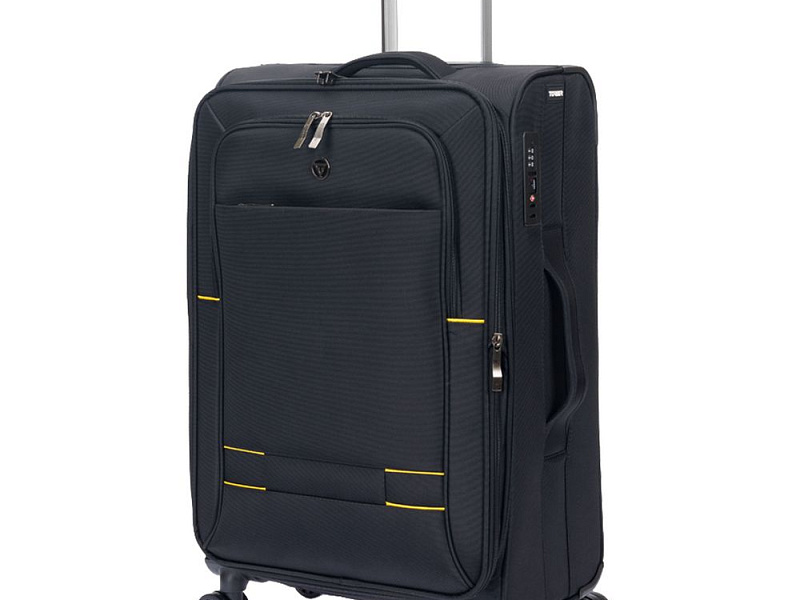 Чемодан Brosno M, черный