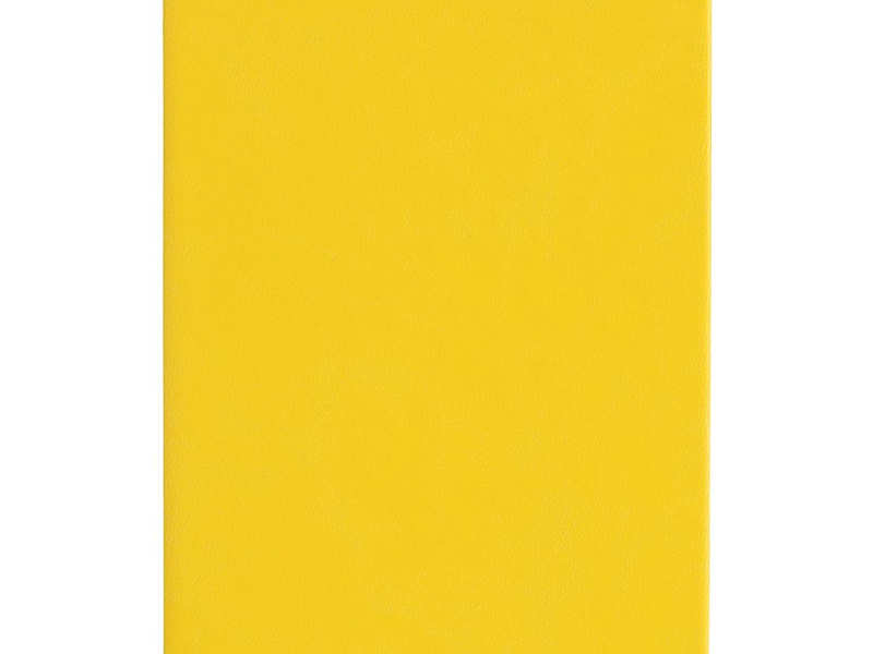 Блокнот Cluster Mini в клетку, желтый