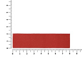 Лейбл тканевый Epsilon, S, красный
