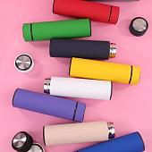 Термос с ситечком Percola, бежевый